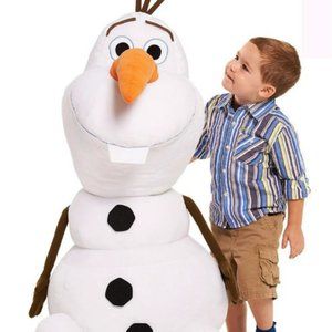 Disney Frozen Gigantic Olaf  Stuffed Plush Snowman HUGE!!